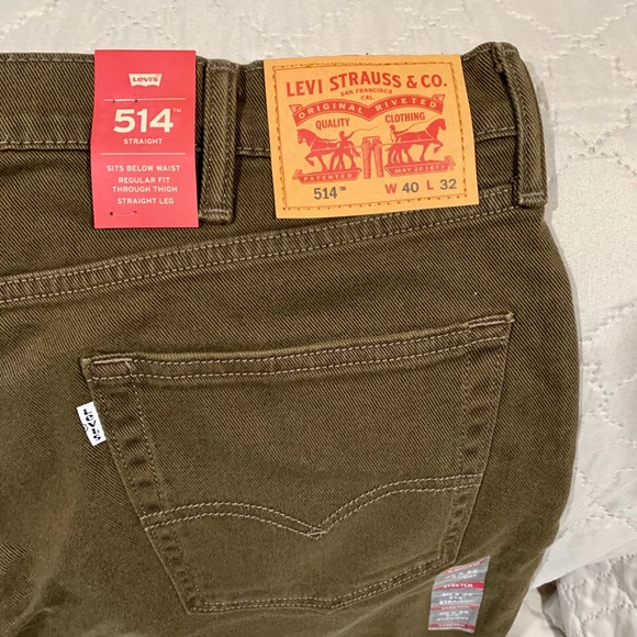 Levi’s New w/tag Brown Jean Pants - Picture 5 of 5